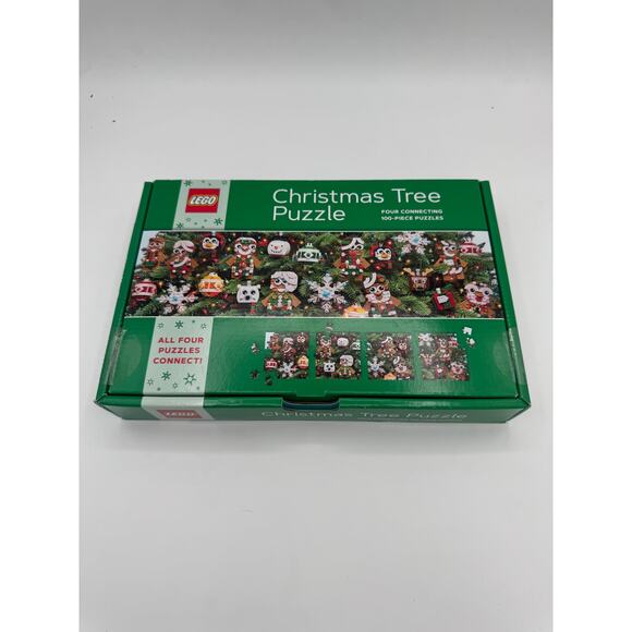 LEGO Christmas Tree Puzzle - Picture 1 of 3